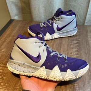 Nike Kyrie 4 ID Purple AR3868-994 size 8.5‎ Womens Shoes Sneakers Basketball